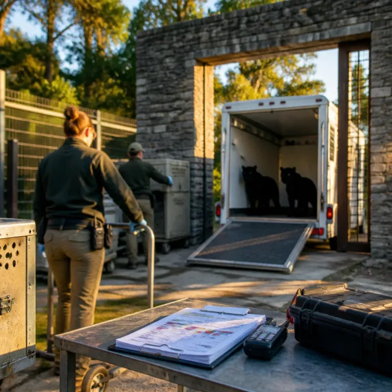 Deux panthères stars de la pub rejoignent un refuge breton après l'interdiction des animaux dans les cirques