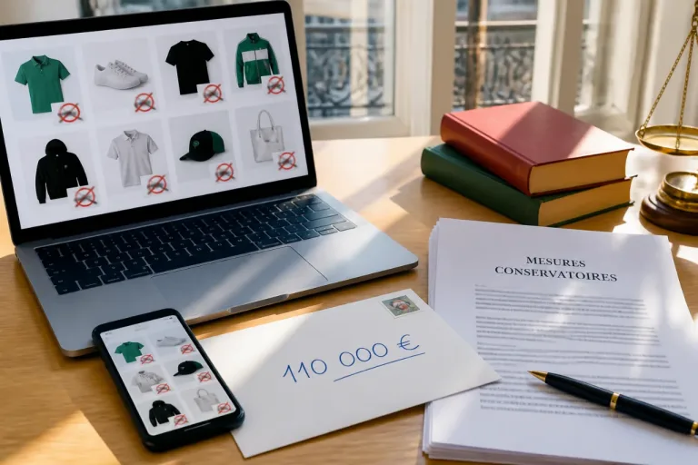 Shein interdit provisoirement de vendre des articles portant le crocodile de Lacoste dans l'UE