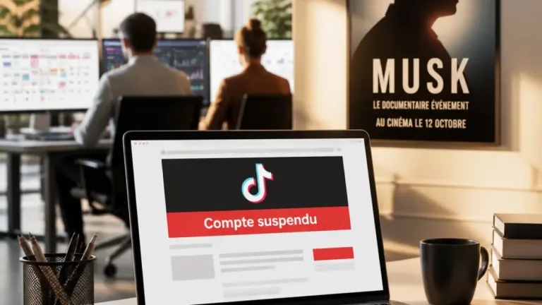 TikTok suspend le compte pub du documentaire « Musk », coup dur pour sa campagne de promotion