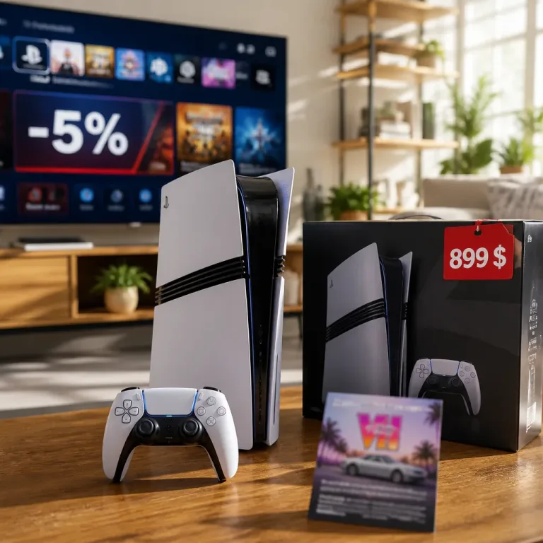 Sony propose une remise de 5% sur la PS5 Pro pour préparer la sortie de GTA 6