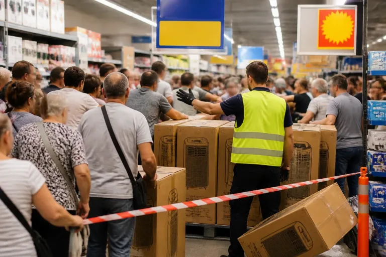 Lidl visé par un signalement pour publicité mensongère après cohues autour de climatiseurs