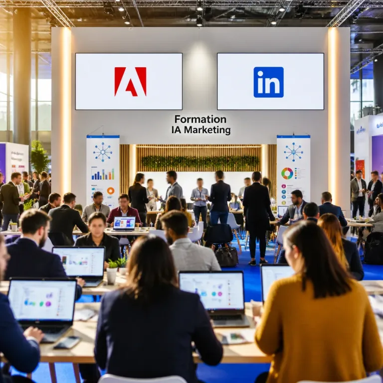 Adobe et LinkedIn lancent une formation IA pour transformer les pratiques marketing
