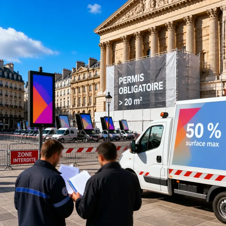 Encadrement strict de la publicité extérieure : quotas, zones interdites et permis renforcés dès le 20 juillet 2026