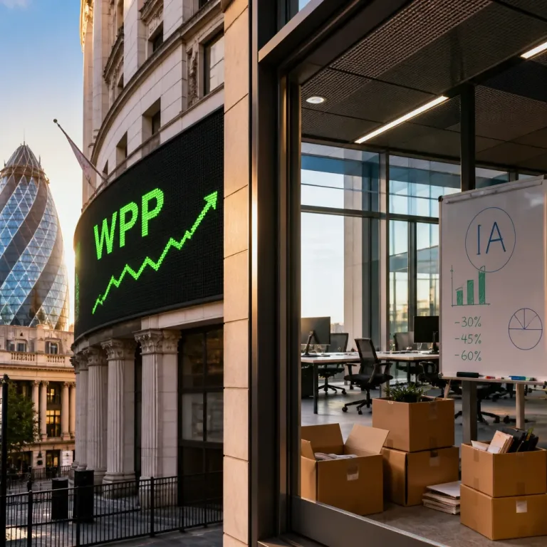 WPP rebondit à Londres malgré un bénéfice en forte chute, la transformation au cœur de la reprise