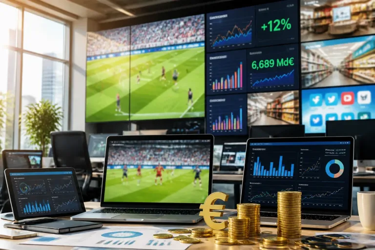 La Coupe du Monde propulse la pub digitale : +12% de recettes au S1 2026 en France