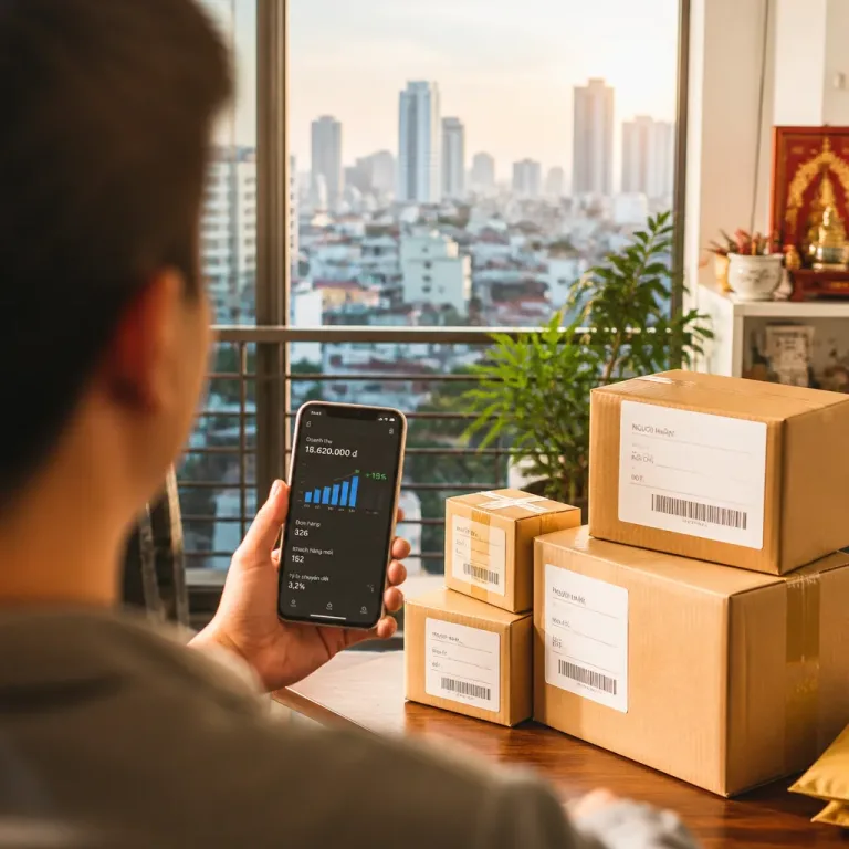 Le marché e‑commerce vietnamien atteint 264,8 billions VND, Shopee conserve sa domination
