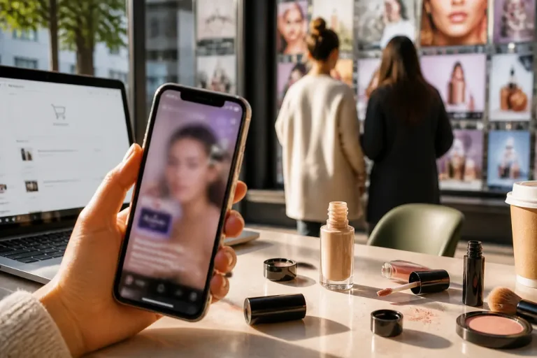 69% des acheteurs beauté découvrent sur les réseaux, mais 86% abandonnent le passage au panier