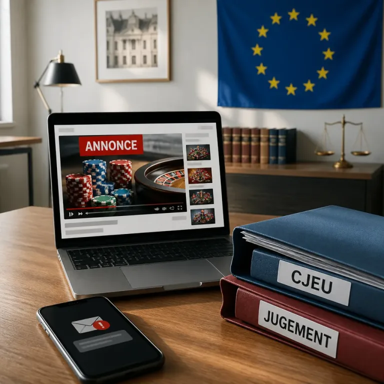 La CJEU confirme la responsabilité de Google pour des publicités de jeux d'argent diffusées via un partenariat YouTube