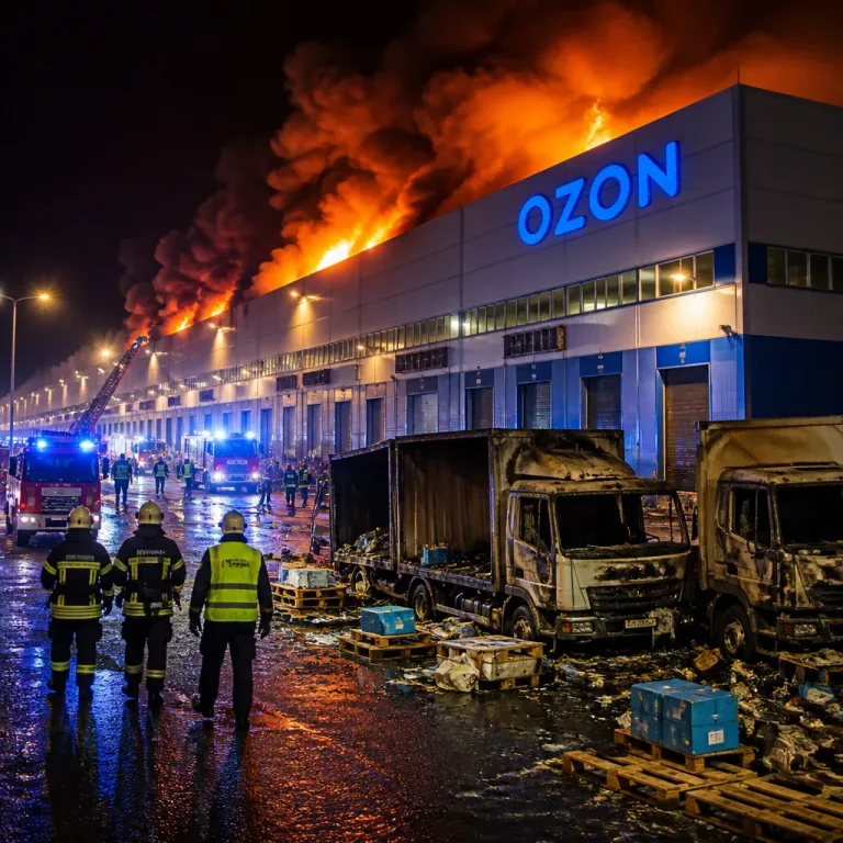 Quatre centres logistiques d’Ozon frappés par des drones, la disruption s’étend au e‑commerce russe