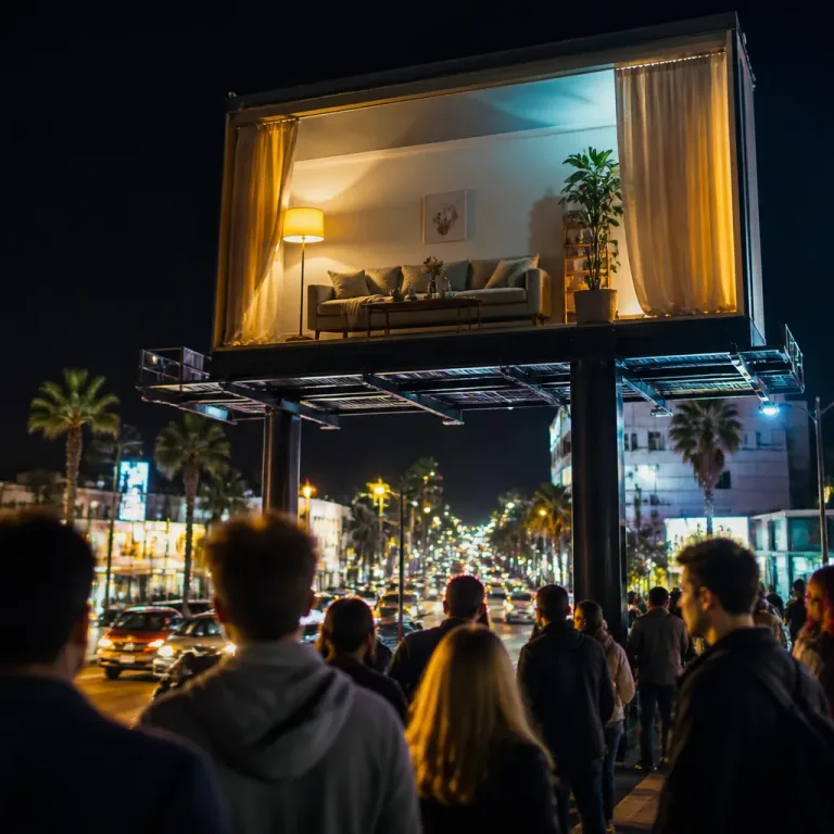 Netflix suspend un salon au‑dessus de Sunset Boulevard pour promouvoir The Last House