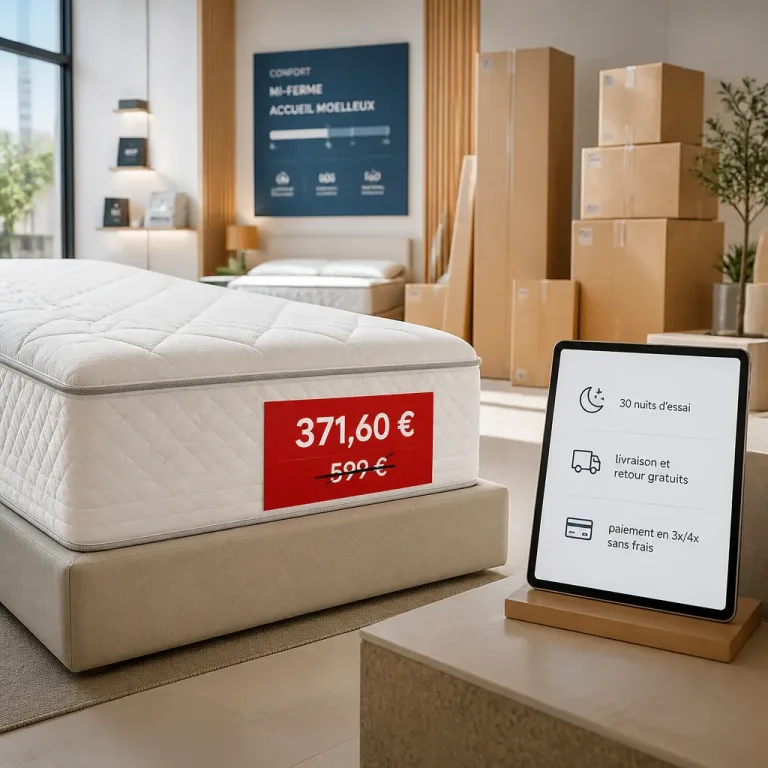Emma : le succès du matelas Original misé sur le produit et les promotions, pas sur la pub payante