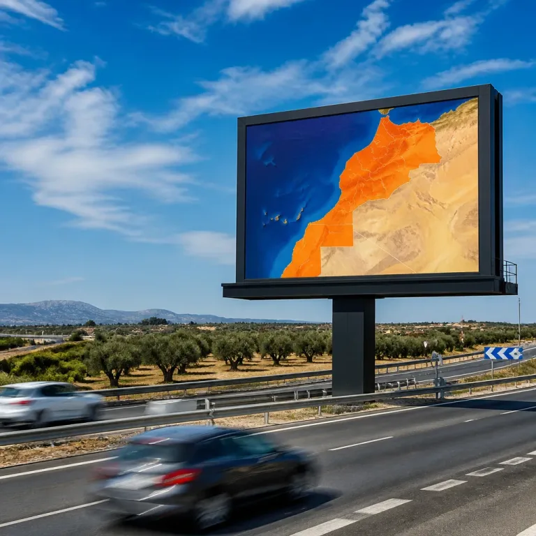 Une affiche d'Orange en Espagne provoque une polémique politique autour du Sahara occidental