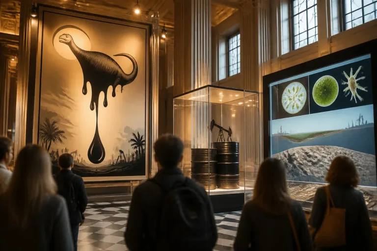 Une publicité de 1933 a forgé le mythe du pétrole issu des dinosaures