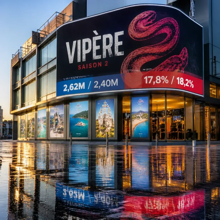 France 3 confirme l'appétit du public pour les séries : deux inédits d'« OPJ : Nid de vipères » en tête