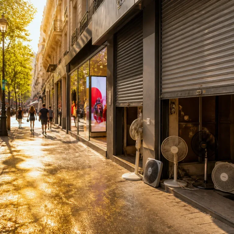 Canicule et soldes 2026 : la climatisation creuse l'écart entre petits commerçants et enseignes nationales