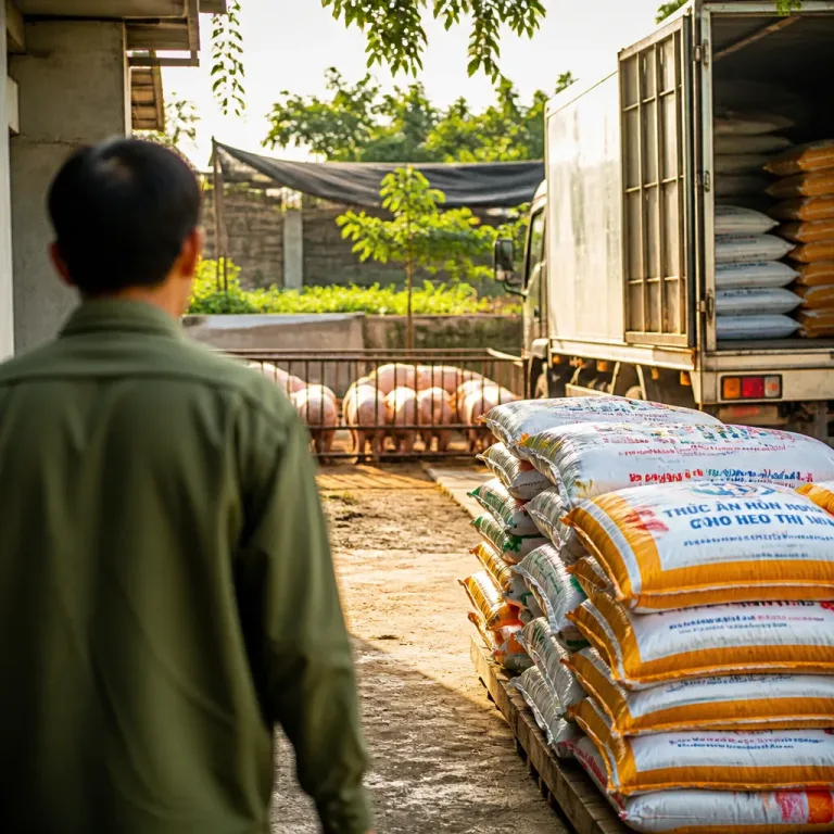 Hausse des coûts d'aliments pour animaux au Vietnam : pression sur les éleveurs et sur le coût de production