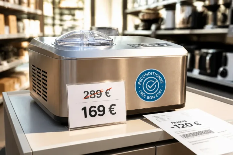 Machine à glaces Ninja reconditionnée : Boulanger la propose à 169 €, soit 120 € d’économie
