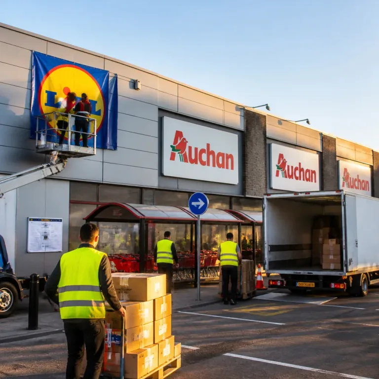 Lidl rachète 17 supermarchés Auchan : 33 000 m² et 500 emplois transférés