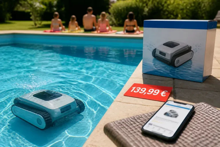 Robot de piscine Ultenic Pooleco P10S : en soldes à 139,99 € chez Cdiscount, soit 30 € d’économie