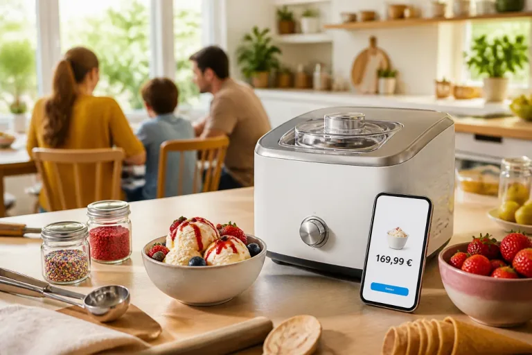 Moulinex Dolci à 169,99 € : une machine à glaces soldée qui change la donne pour les foyers