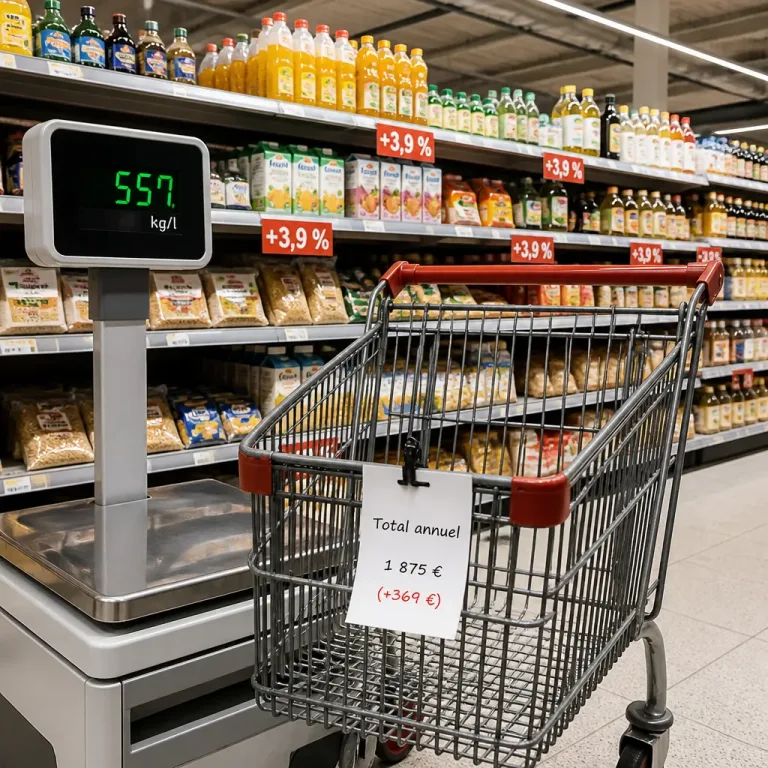 Les Espagnols dépensent davantage en nourriture en 2025 : +369 €/an malgré moins de kilos achetés