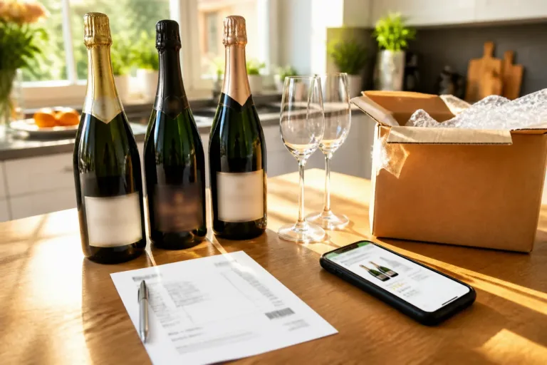 Champagne : trois bouteilles autour de 17–20 € et une astuce pour économiser sur la livraison