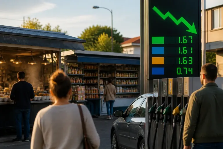 Pourquoi la baisse des prix de l'essence ne fait pas refluer le coût des aliments de première nécessité