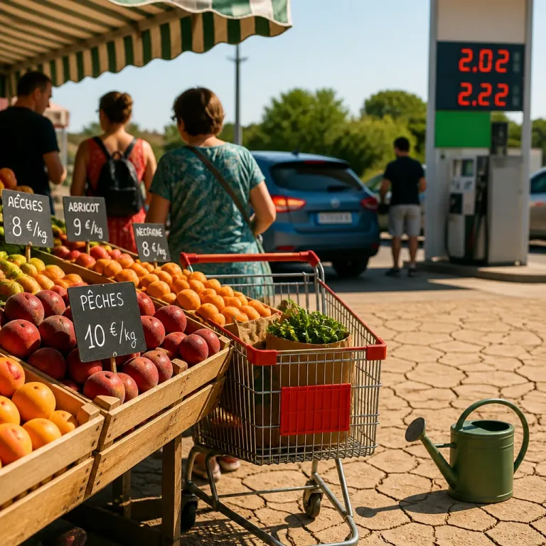 Fruits, légumes et carburants : comment la hausse des prix pèse sur le budget des ménages