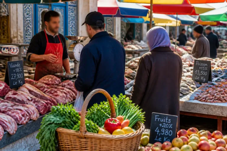 L'inflation en Tunisie retombe à 5,3 % mais les denrées alimentaires restent chères