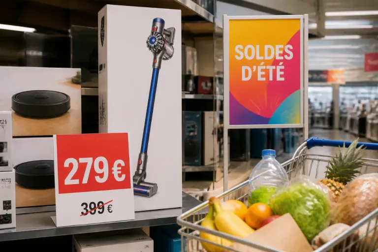 L’aspirateur Dyson V8 Cyclone à 279 € : une économie de 120 € pendant les soldes d’été