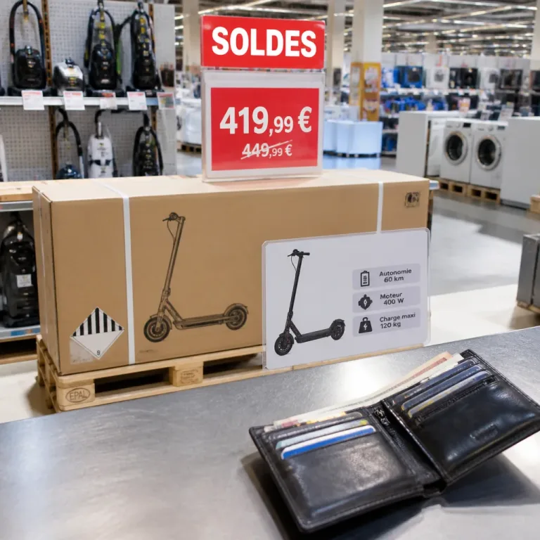 Trottinette électrique Xiaomi : modèle annoncé à 419,99 € pendant les soldes, détails et limites