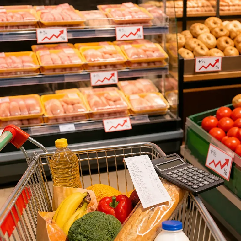 L’inflation alimentaire reste plus élevée que l’IPC global : quels produits pèsent sur le panier ?
