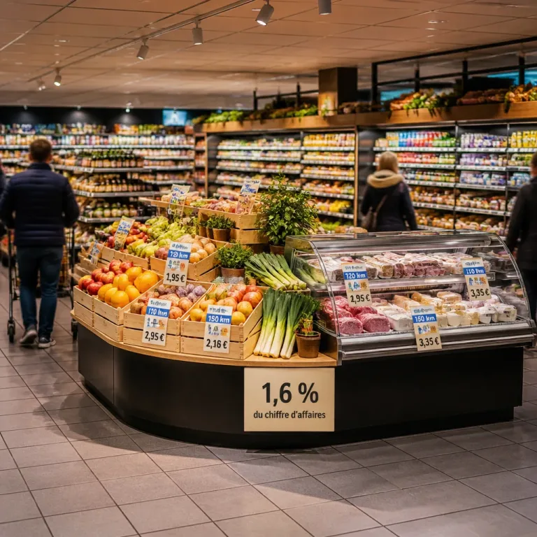 Les produits locaux restent marginalisés en grande distribution : 1,6 % du chiffre d'affaires en Loir‑et‑Cher
