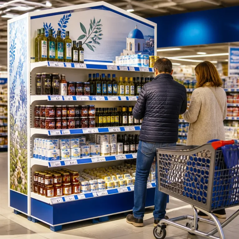 Des corners grecs en hypermarchés: un accord avec Carrefour aux effets potentiels sur le panier
