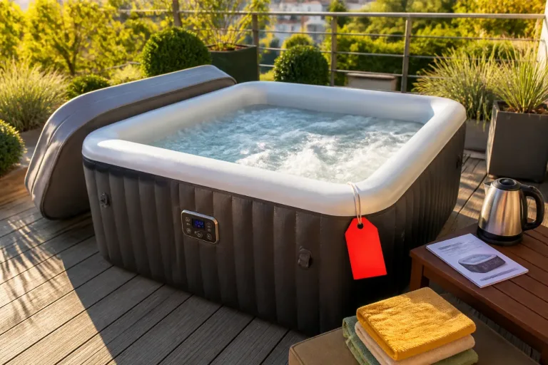 Spa gonflable 6 places à 299 € : comment ce bon plan peut transformer votre été à domicile
