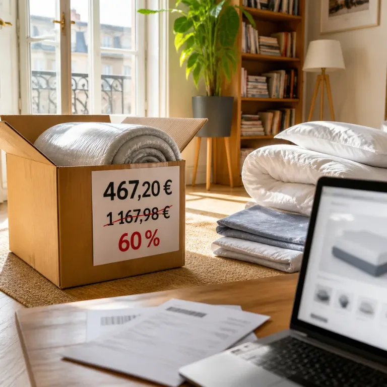 Pack literie Emma : l’ensemble complet à 467,20 € jusqu’au 28 juillet, une économie de 60 %