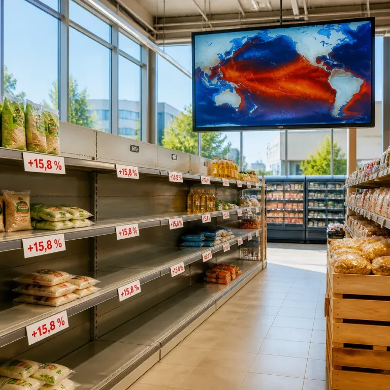 Un « super » El Niño pourrait faire monter les prix alimentaires mondiaux jusqu'en 2028