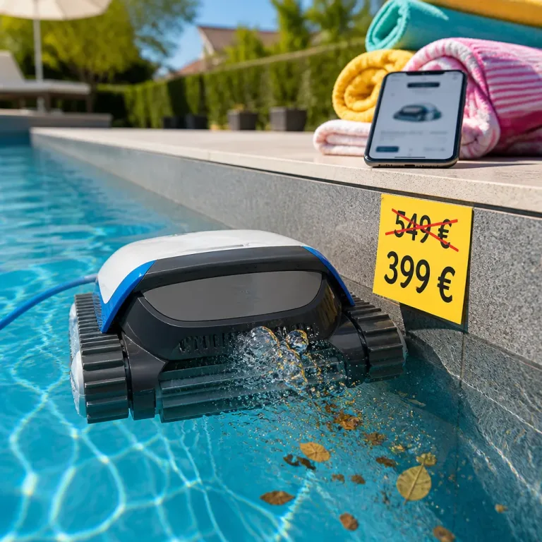Le robot piscine Ecovacs Ultramarine P1 passe de 549 € à 399 € pendant les soldes