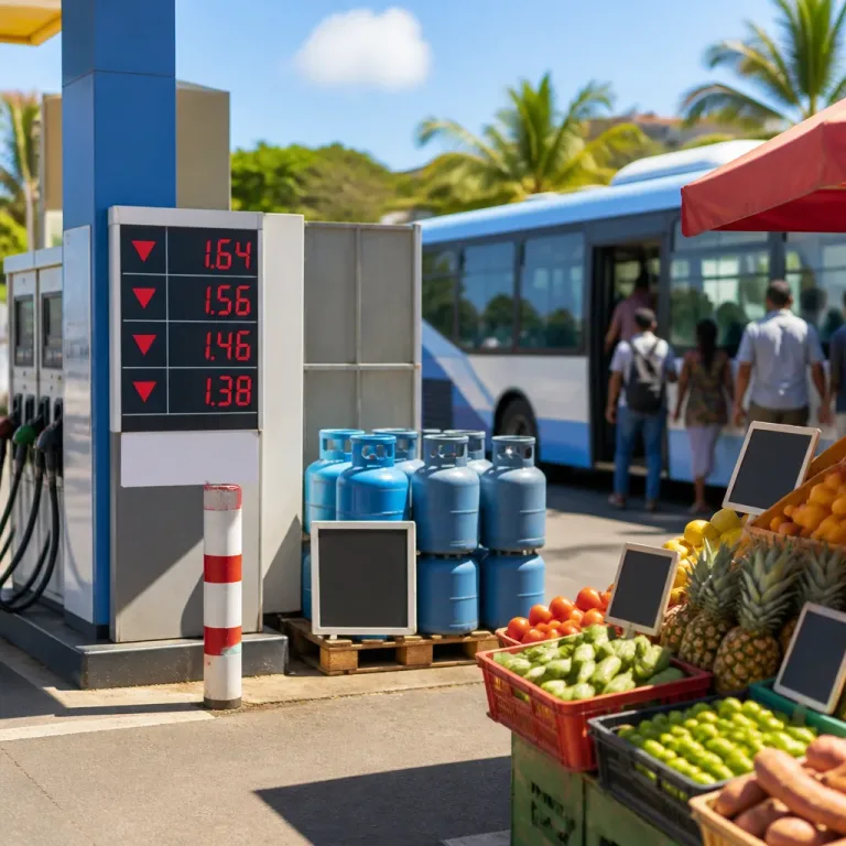 À La Réunion, les prix restent stables en juillet : l'énergie recule mais l'année affiche +0,7%