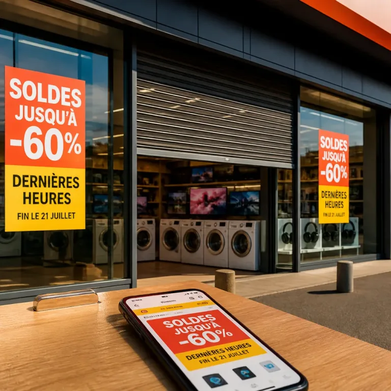 Dernières heures de soldes chez Boulanger : jusqu’à -60 % sur l’électroménager et le high-tech