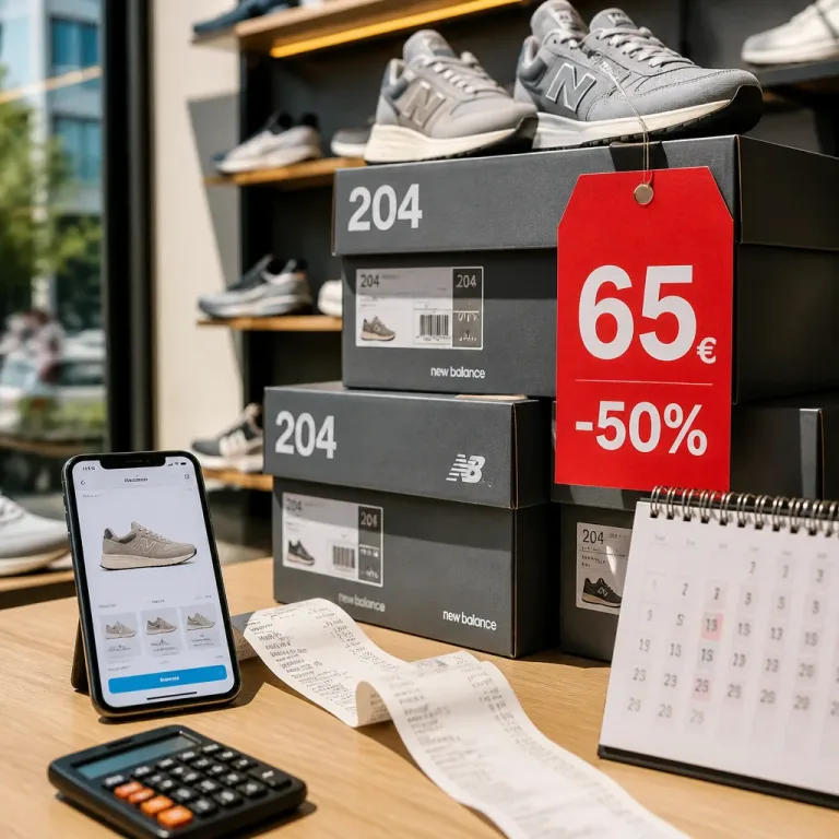 Dernières heures : la New Balance 204 à 65 € chez Courir, une économie de 65 € sur la paire