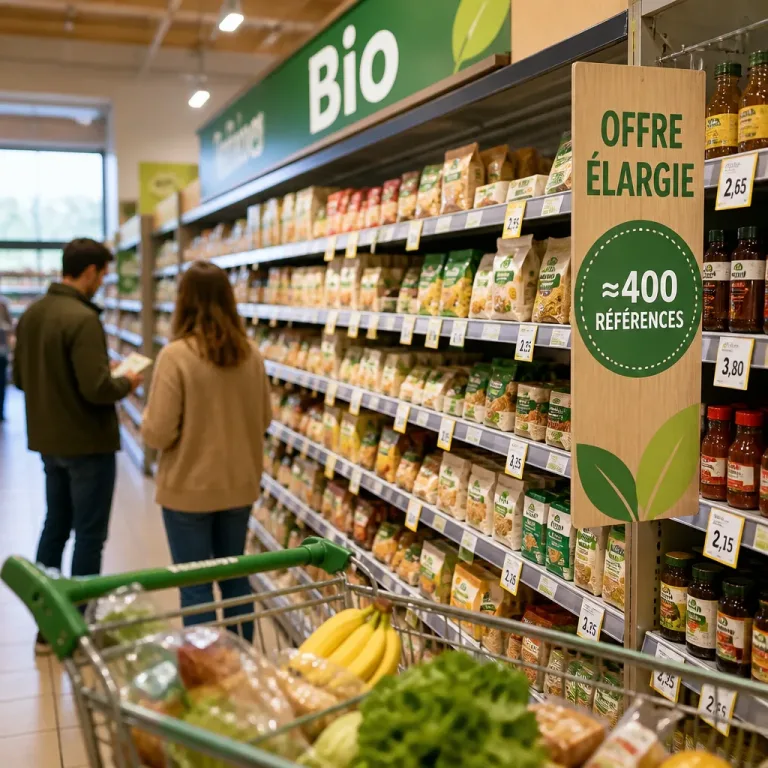 Les supermarchés cherchent à rendre le bio moins cher malgré une part de marché limitée