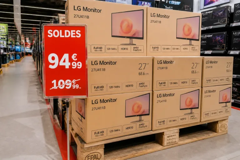 Un écran PC LG 27" Full HD tombe sous les 100 € chez Darty pendant les soldes