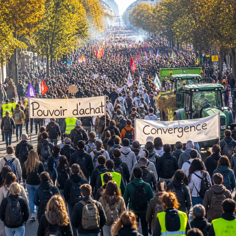 Contre la vie chère : une mobilisation nationale, lycéens et acteurs sociaux appellent au rassemblement le 17 octobre
