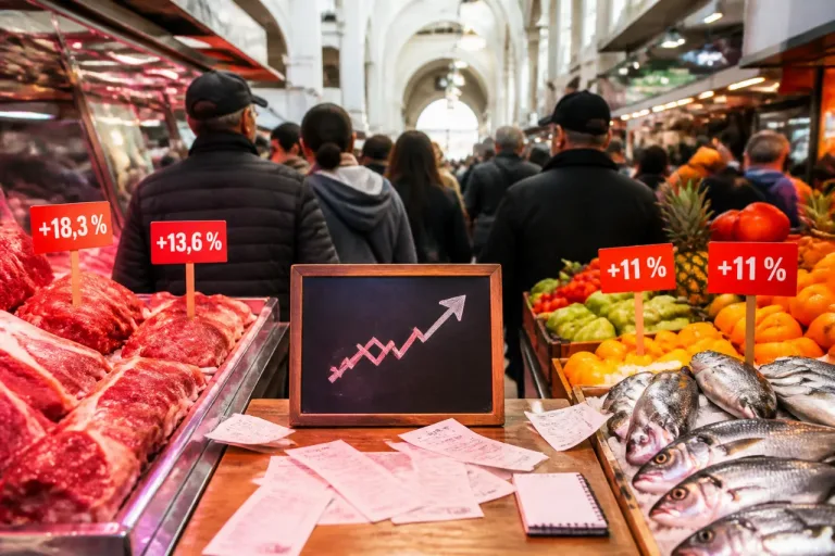 Tunisie : les prix alimentaires s'envolent de 7,1 % en un an, la viande en tête
