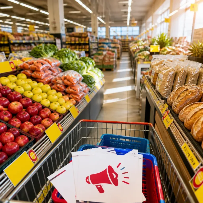 Une coalition réclame 100 aliments sains à prix coûtant dans les supermarchés dès février 2026