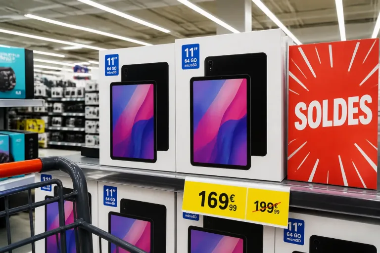 Tablette Samsung Galaxy Tab A9+ : l'appareil polyvalent sous les 170 € pendant les soldes