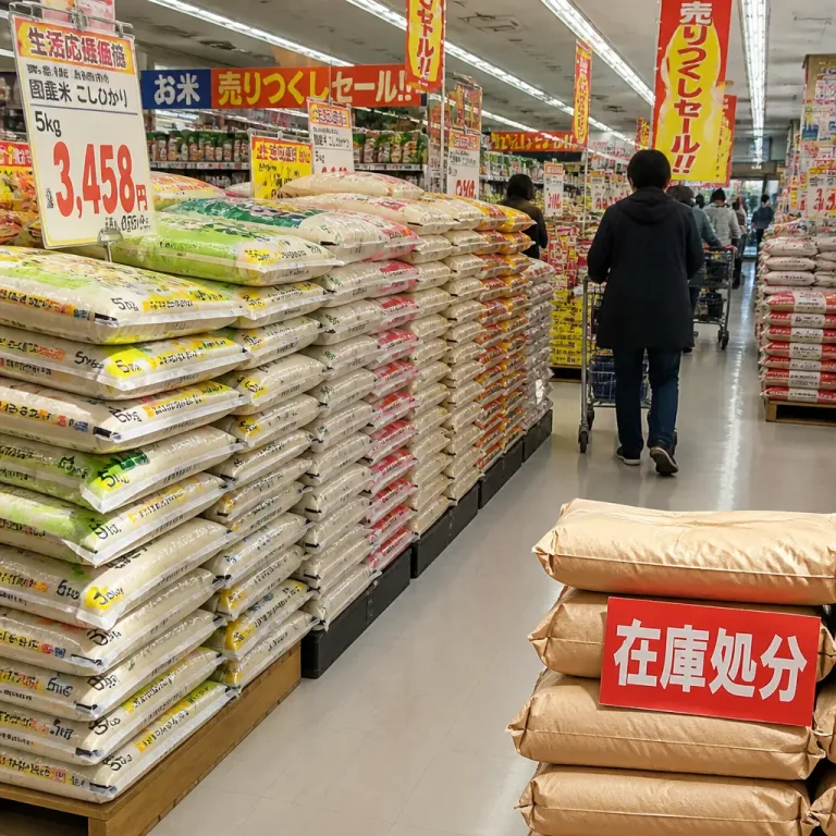 Les prix du riz au Japon retombent sous 3 500 yens le sac de 5 kg, signe d’un excédent de stocks