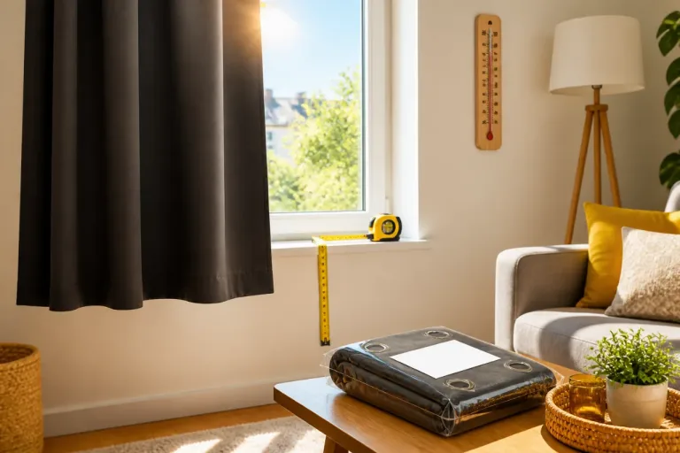 Rideaux occultants à moins de 9 € : une solution économique pour limiter la chaleur chez soi
