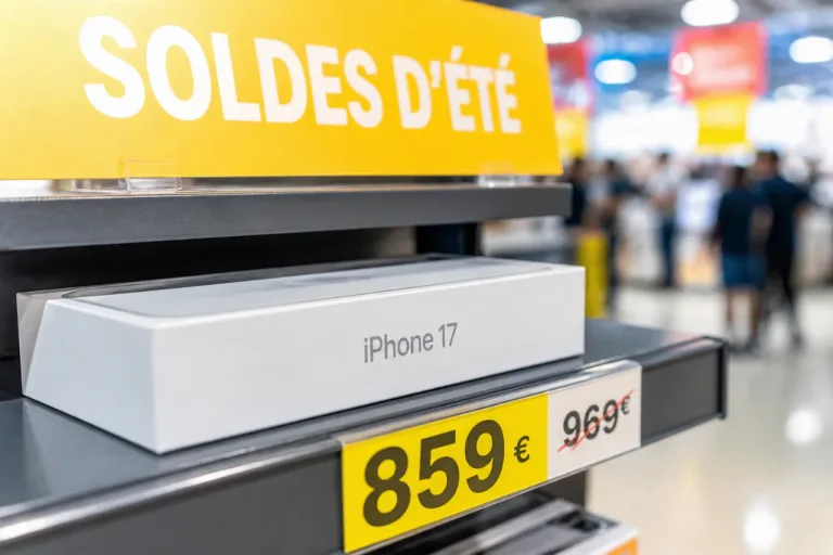Soldes : l'iPhone 17 (256 Go) descend sous les 860 € — une économie de 110 € à saisir